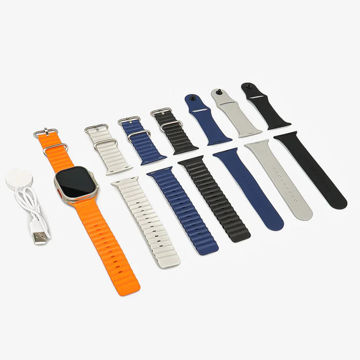TK90 ULTRA Smartwatch 10-in-1 – Fitness Tracker with Bluetooth Calling & Health Monitoring