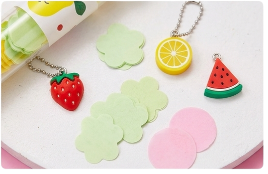 Fruit Scented Mini Soap Sheets – Travel Hand Wash Paper Soap