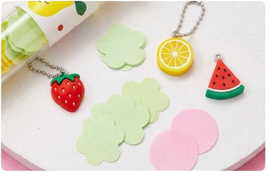 Fruit Scented Mini Soap Sheets – Travel Hand Wash Paper Soap