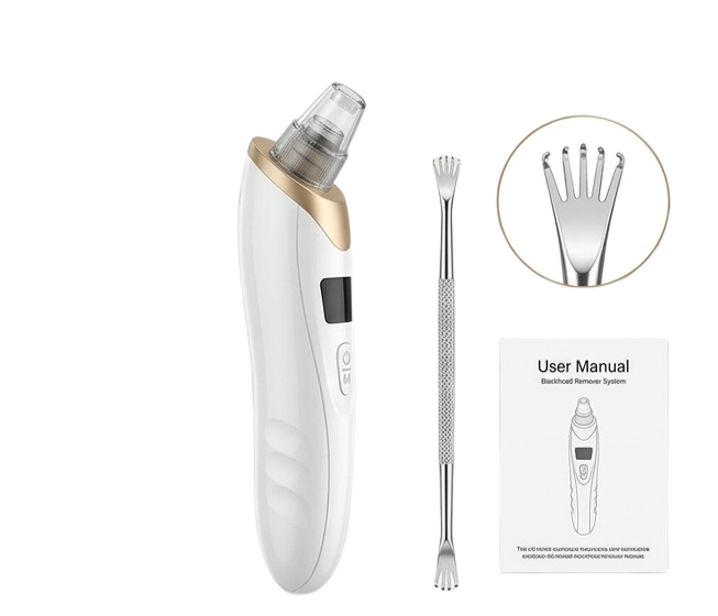 Electric Blackhead Remover Vacuum – Pore Cleaner & Acne Extractor Tool