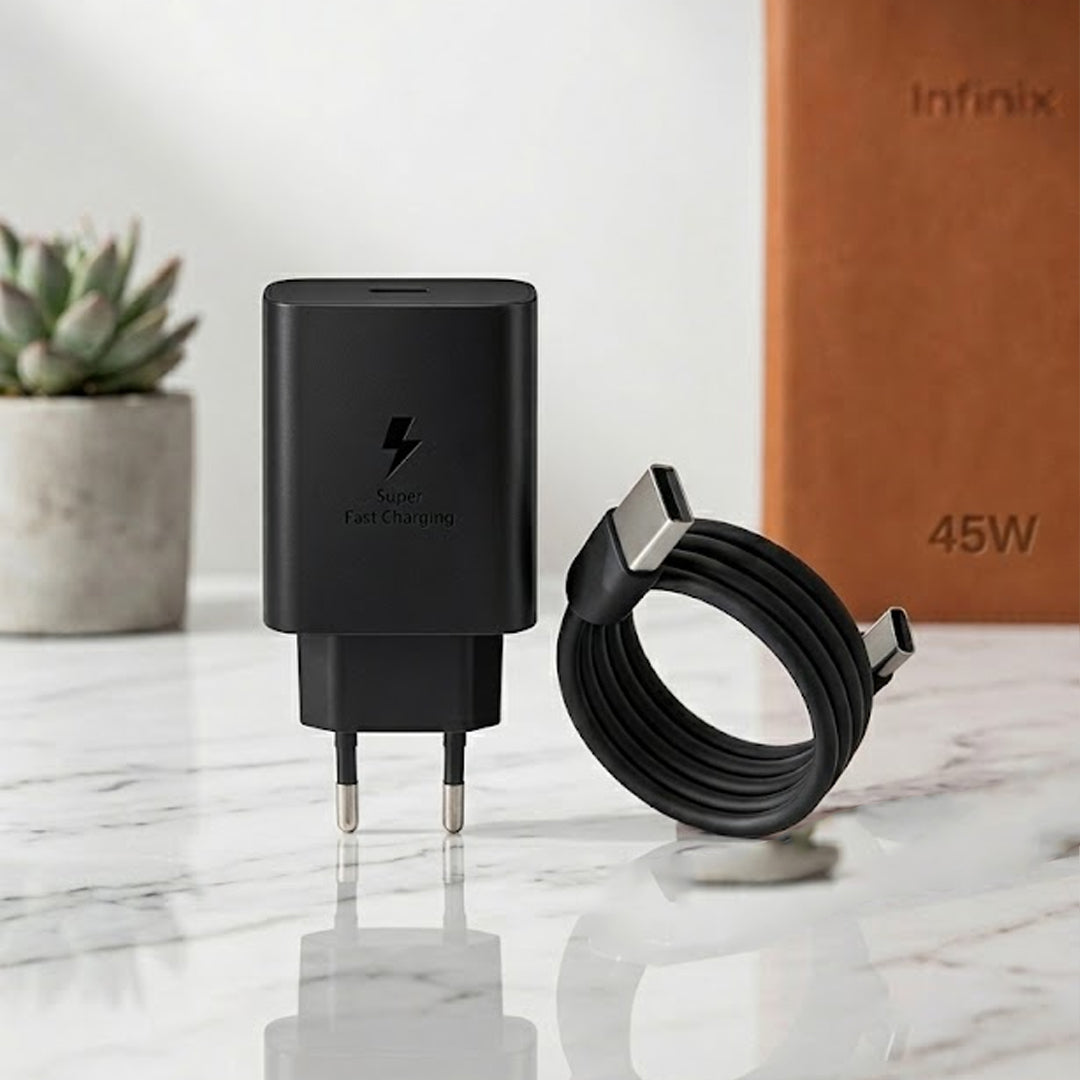 25W Super Fast Charger Type-C PD Wall Charger – Compact Fast Charging Adapter