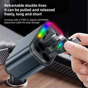 Choetech TC0033 105W Fast Car Charger USB-C + USB-A – Ultra Power Vehicle Charger