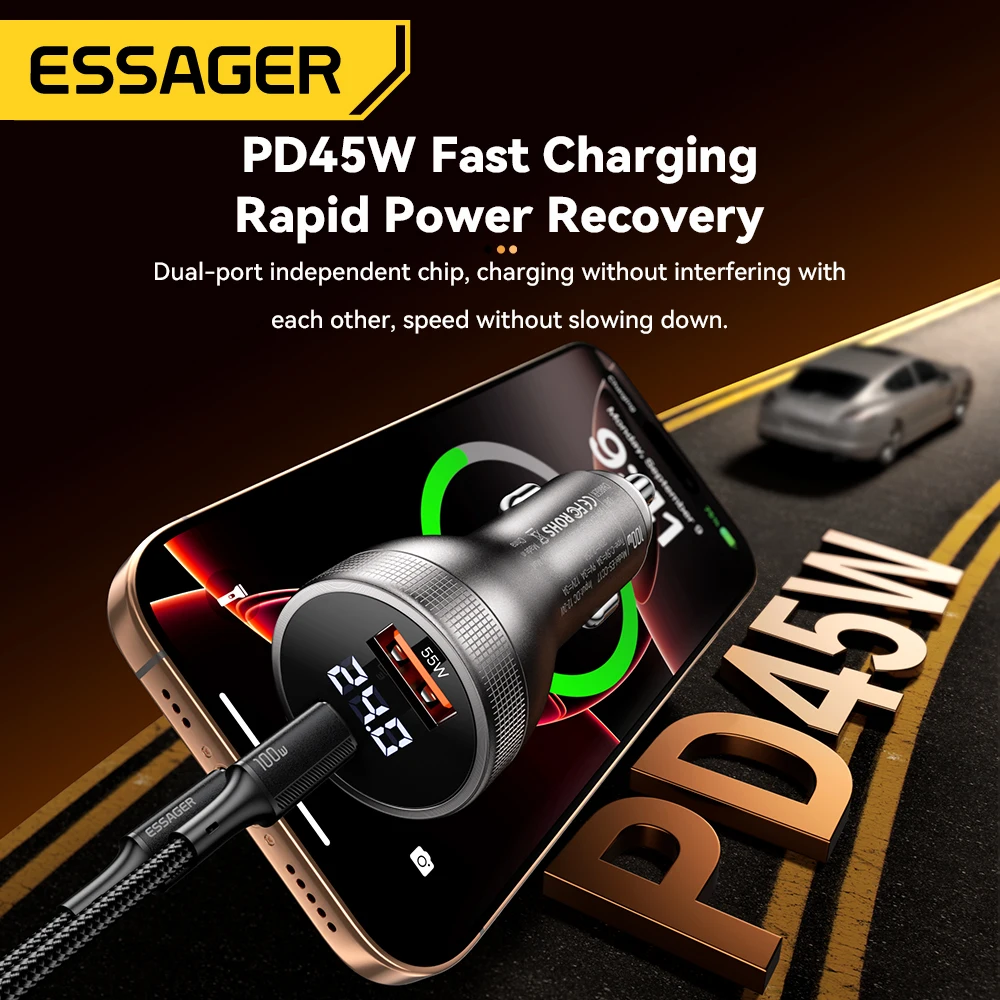 UGREEN 24W Dual USB Car Charger 50875 – Fast Charging Adapter for Vehicles