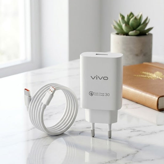 44W Flash Fast Charger Type-C Adapter with Cable – Ultra Fast Charging Wall Charger