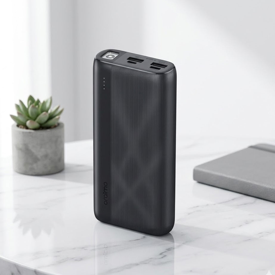 Oraimo Traveler OPB-7204Q 20000mAh Power Bank – 22.5W PD Fast Charging Portable Charger