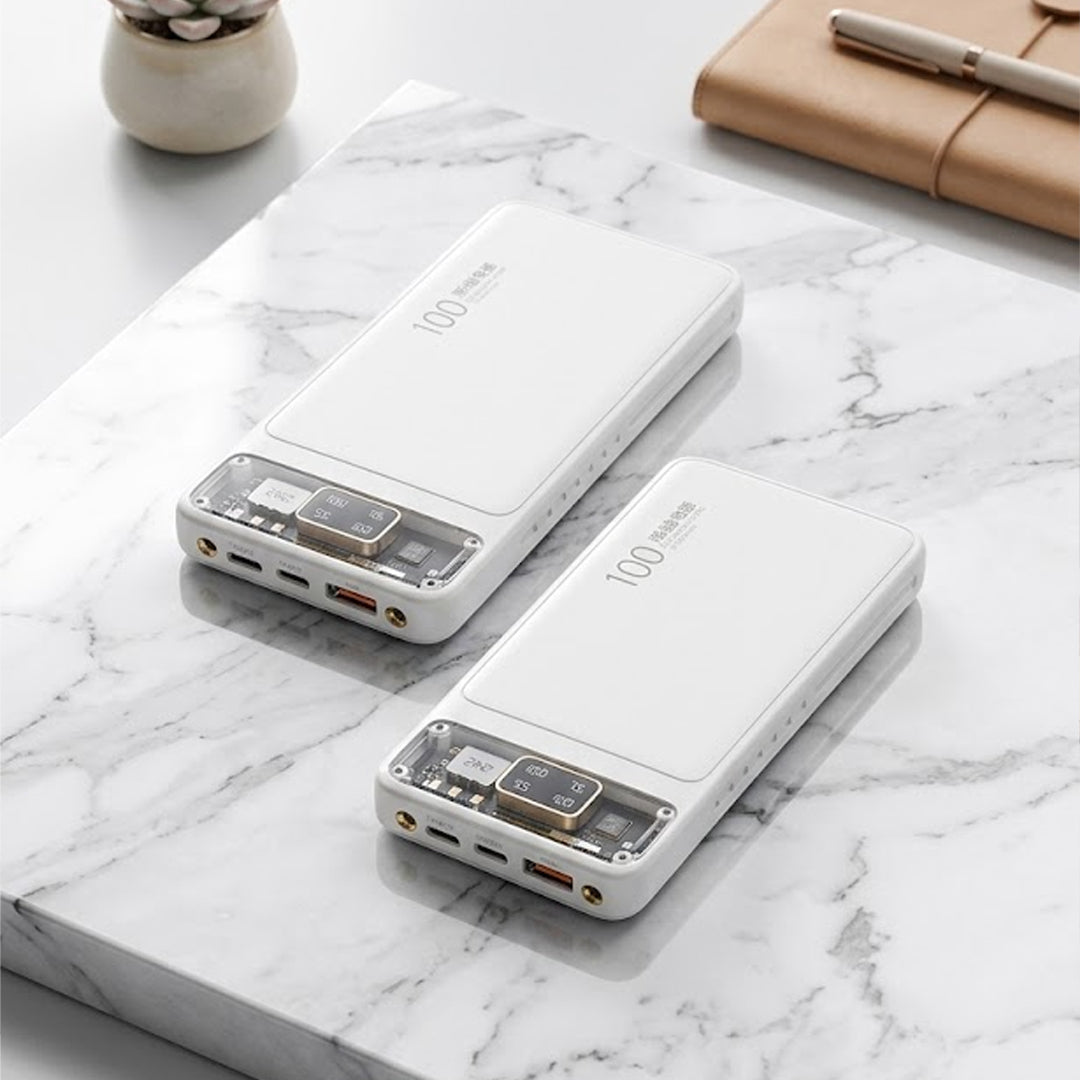 120W Super Fast Charging 20000mAh Power Bank – Ultra High-Speed Portable Charger