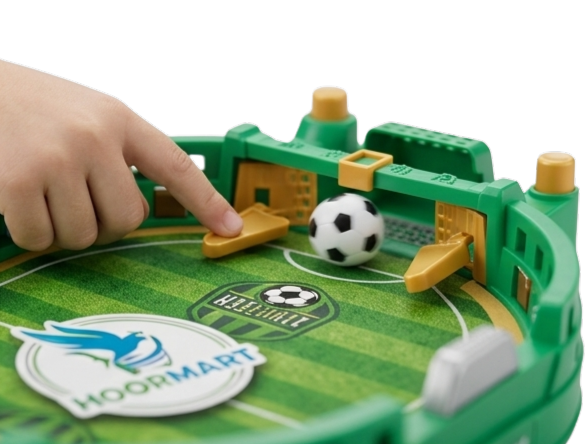 Tabletop Soccer Game for Kids – Mini Foosball Football Board Game