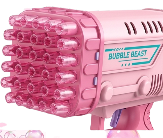Bubble Beast Automatic Bubble Gun – Kids Bubble Blaster Toy