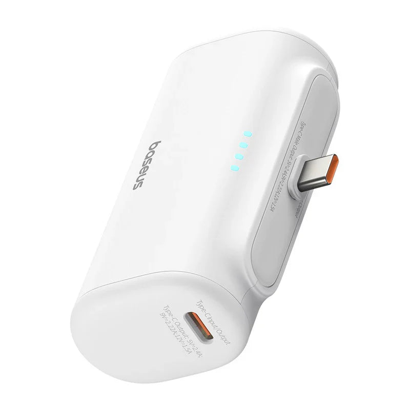 Baseus 20W Fast Charging Power Bank 5000mAh – Portable Charger with Quick Charge & Compact Design