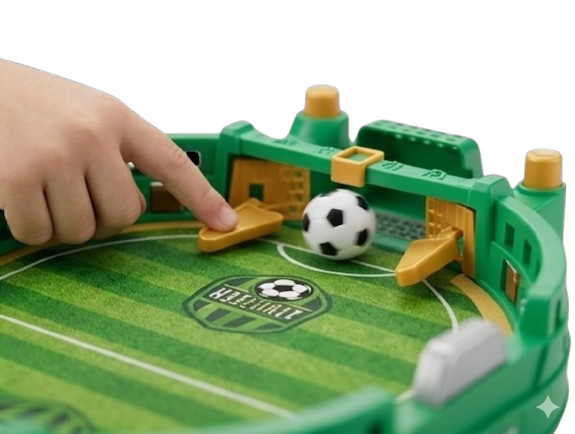 Tabletop Soccer Game for Kids – Mini Foosball Football Board Game