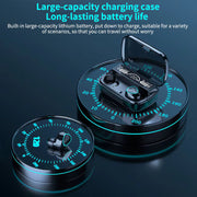 M19 Wireless Bluetooth Earbuds – In-Ear Stereo Headphones with Charging Case & Deep Bass