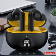 Lenovo Wireless Gaming Bluetooth Headphones – Over-Ear Headset with Deep Bass & Low Latency