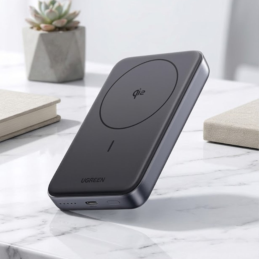 UGREEN PB761 Magnetic Wireless Power Bank 10000mAh – 30W Fast Charging Portable Charger