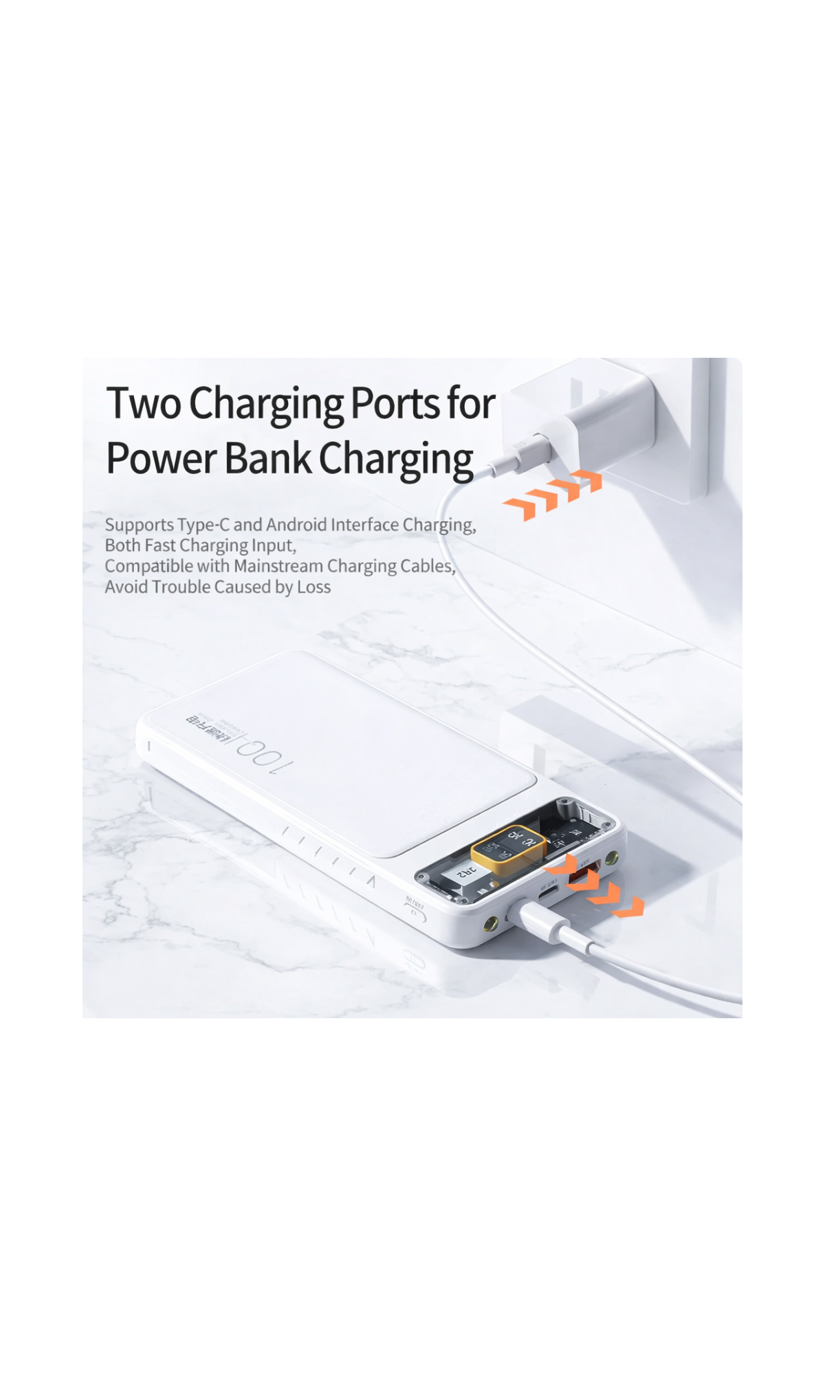 120W Super Fast Charging 20000mAh Power Bank – Ultra High-Speed Portable Charger