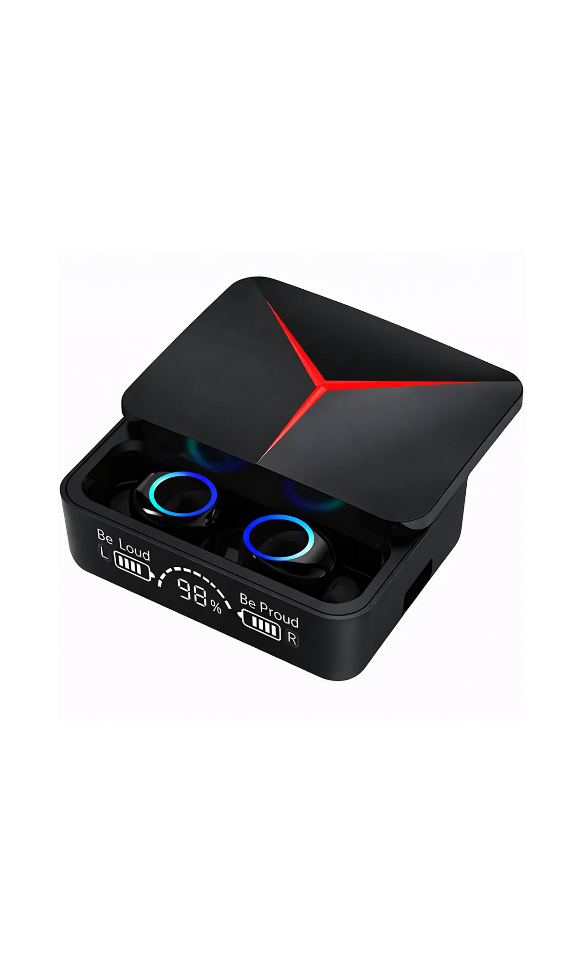 M90 Bluetooth 5.3 Wireless Earbuds – In-Ear Headset with Charging Case & Deep Bass