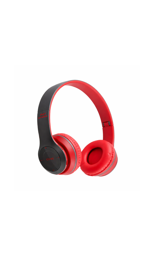 P47 Wireless Bluetooth Stereo Headphones – Over-Ear Deep Bass Headset with Mic