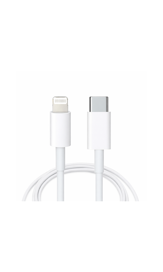 20W iPhone Fast Charging USB-C to Lightning Cable – Compatible with iPhone 7–14 Series