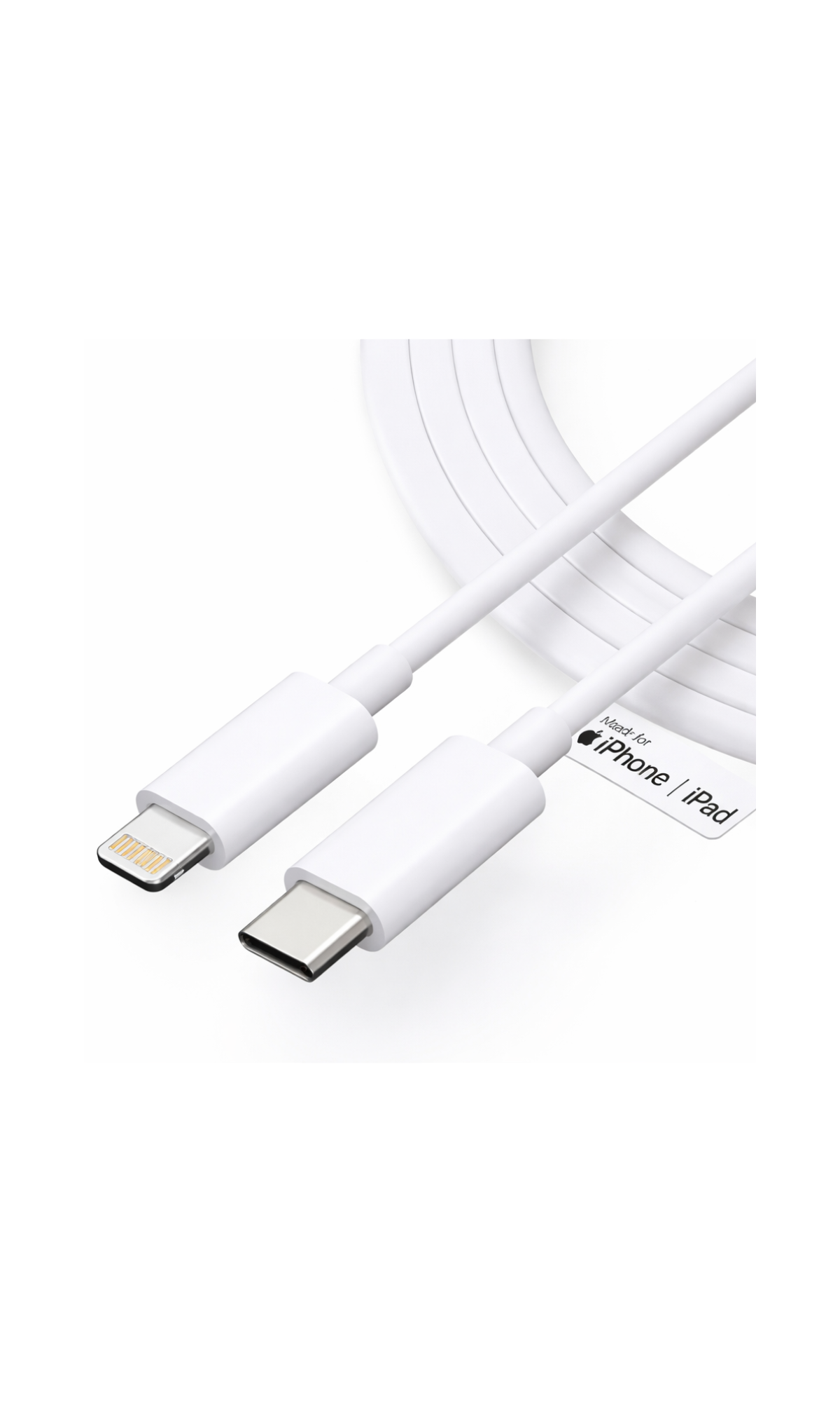 20W iPhone Fast Charging USB-C to Lightning Cable – Compatible with iPhone 7–14 Series