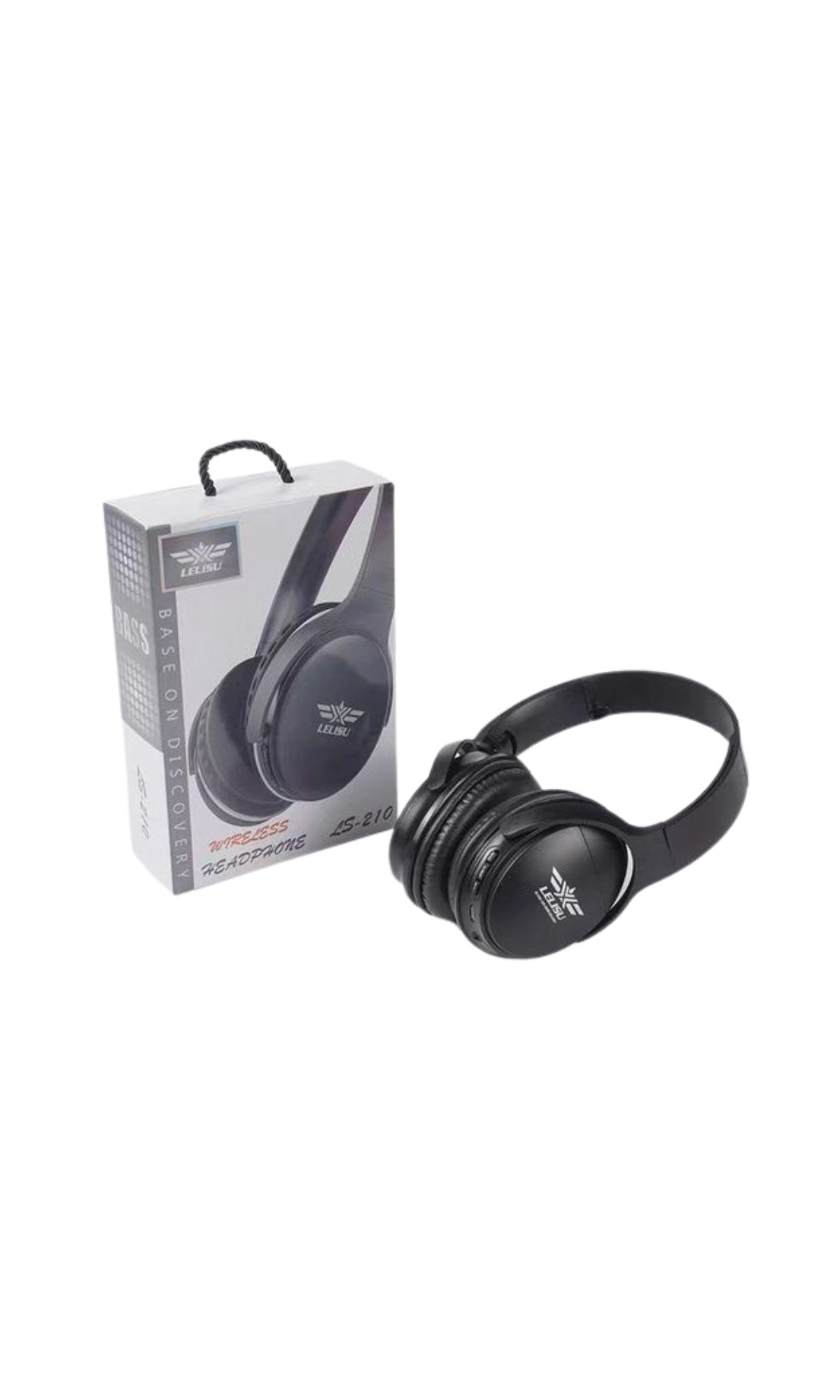 LS-212 Wireless Bluetooth 5.0 Over-Ear Headphones – Deep Bass & Comfortable Fit