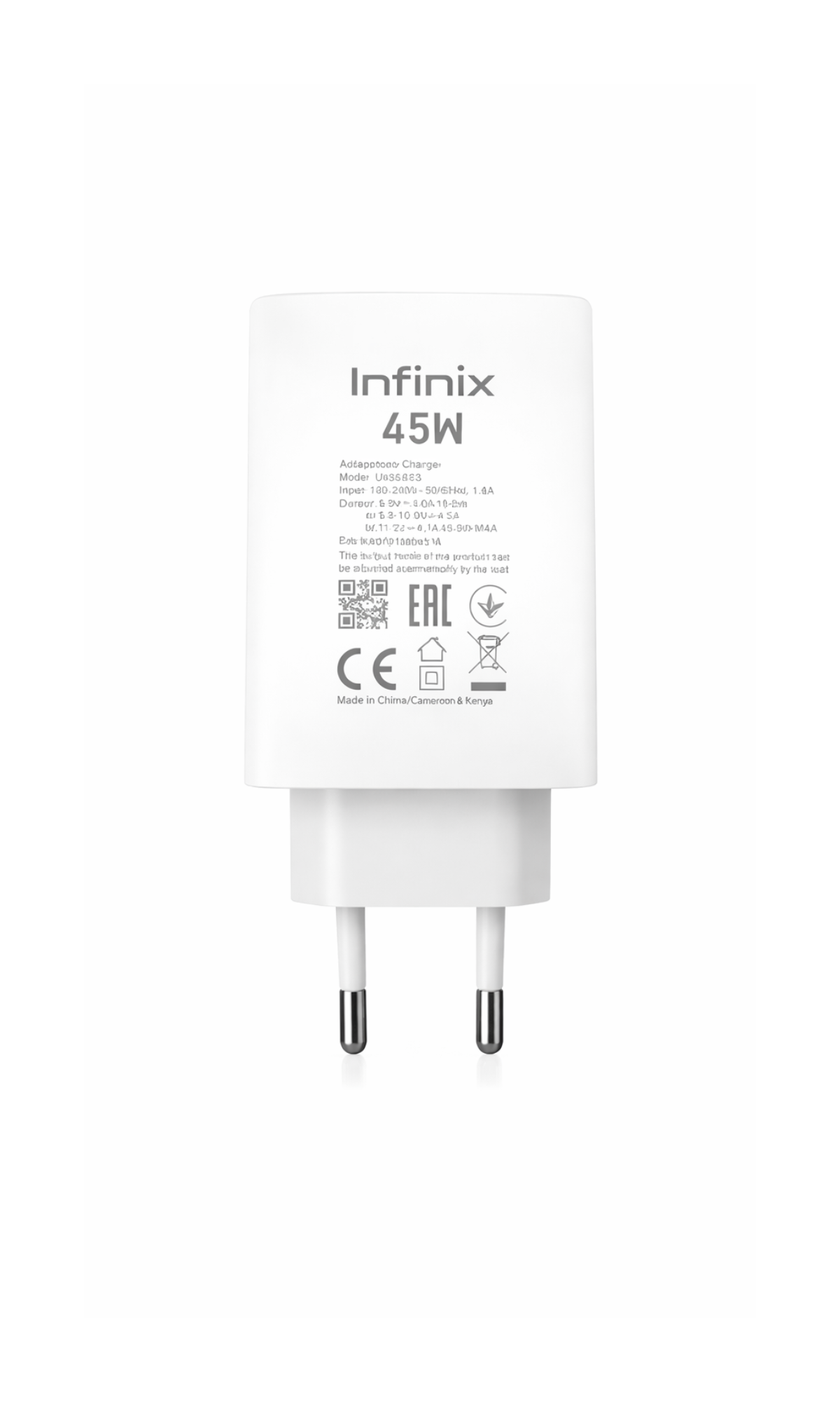 45W Fast Charger Type-C with Cable – High-Speed PD Wall Charger Adapter
