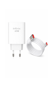 45W Fast Charger Type-C with Cable – High-Speed PD Wall Charger Adapter