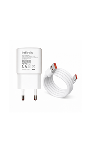 18W Fast Charger Type-C Adapter with Cable – Compact Quick Charge Wall Charger