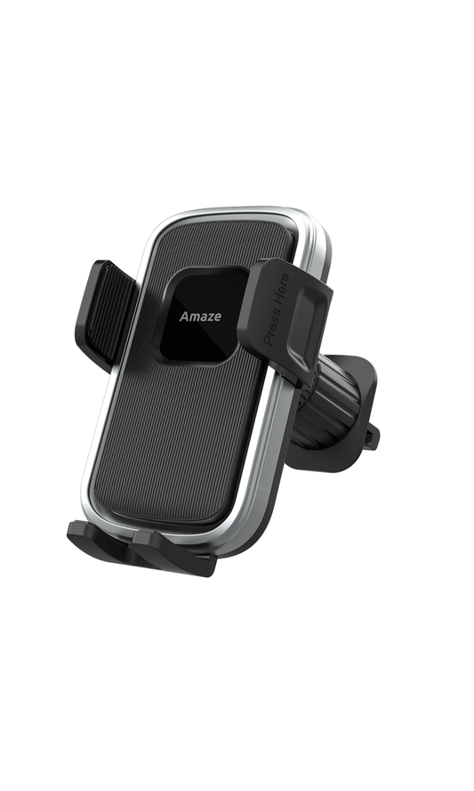 Amaze Gripzo A588 Air Vent Car Mobile Holder – Adjustable Phone Mount for Car Dashboard