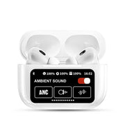 Touch Screen Smart TWS Wireless Earbuds – Bluetooth Earphones with Display Charging Case
