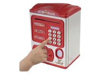 Electronic ATM Piggy Bank for Kids – Password & Fingerprint Money Saving Box